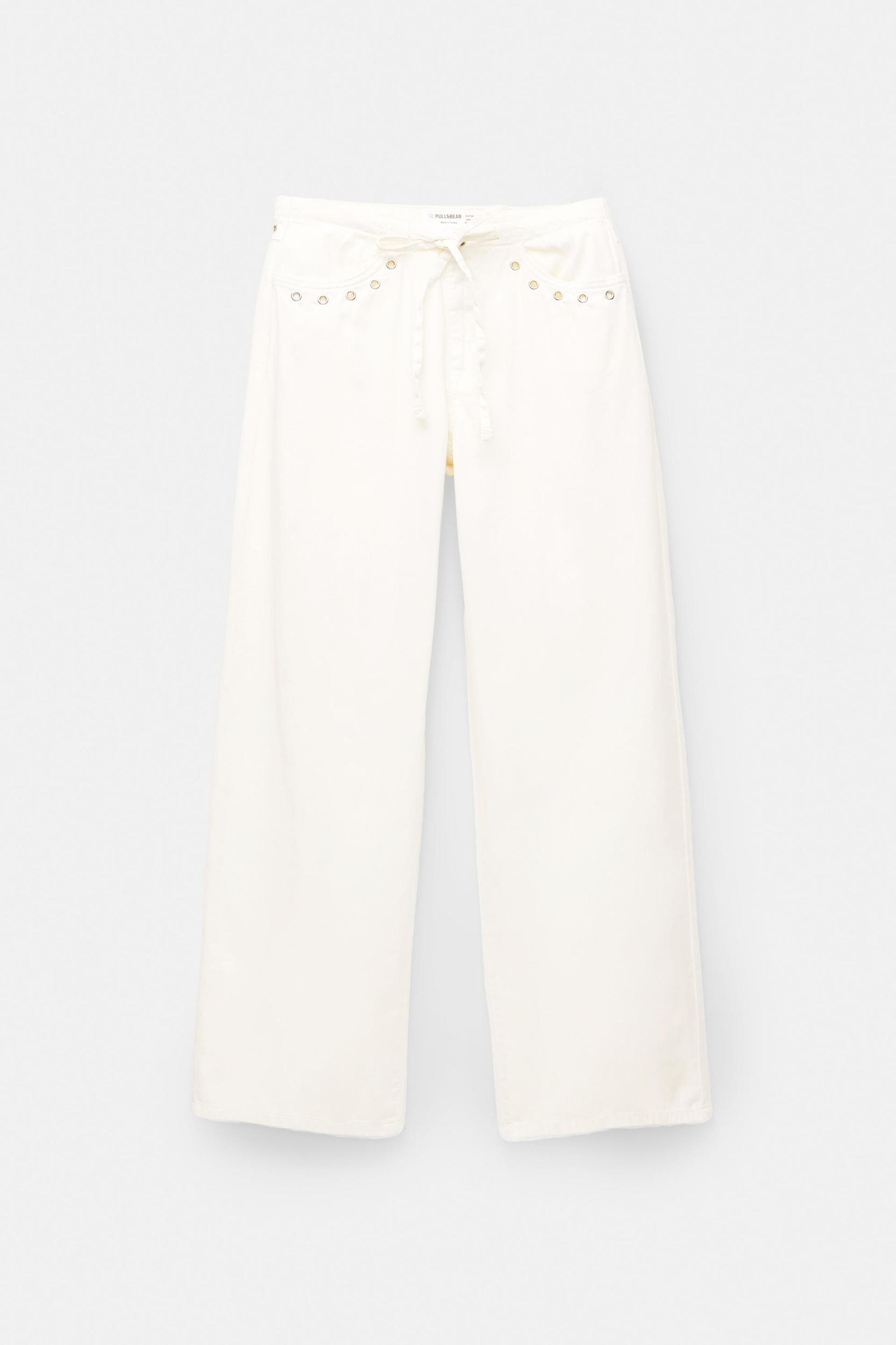 Studded drawstring pants Product Image