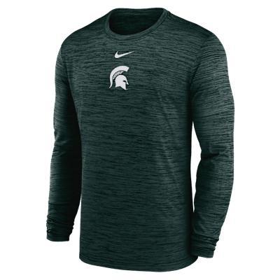 Auburn Sideline Velocity Men's Nike Dri-FIT College Long-Sleeve T-Shirt Product Image