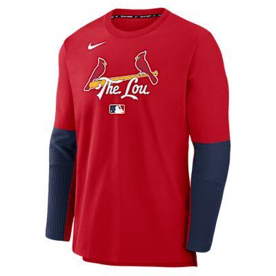 St. Louis Cardinals Authentic Collection City Connect Player Nike Men's Dri-FIT MLB Pullover Jacket Product Image
