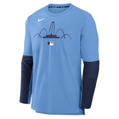 Kansas City Royals Authentic Collection City Connect Player Nike Men's Dri-FIT MLB Pullover Jacket Product Image