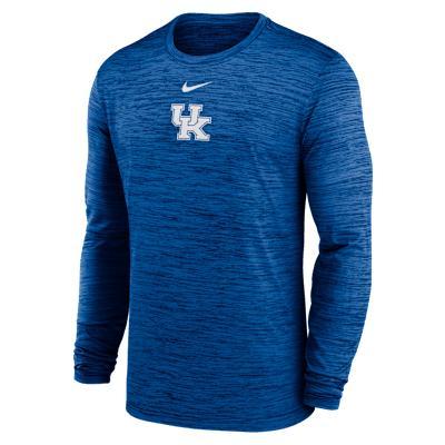 Kentucky Sideline Velocity Nike Men's Dri-FIT College Long-Sleeve T-Shirt Product Image