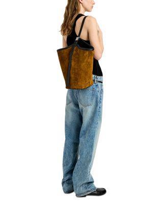 Brant Bucket Bag in Soft Suede Product Image