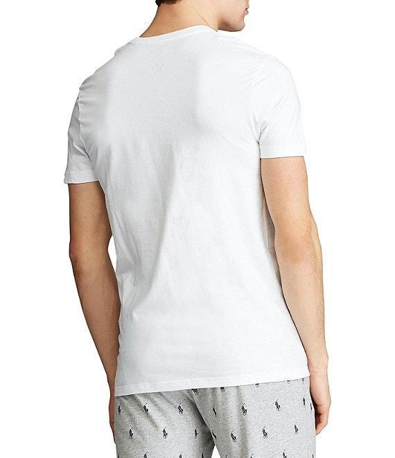 Polo Ralph Lauren Classic Cotton Short Sleeve Crew Neck Undershirt 5-Pack Product Image