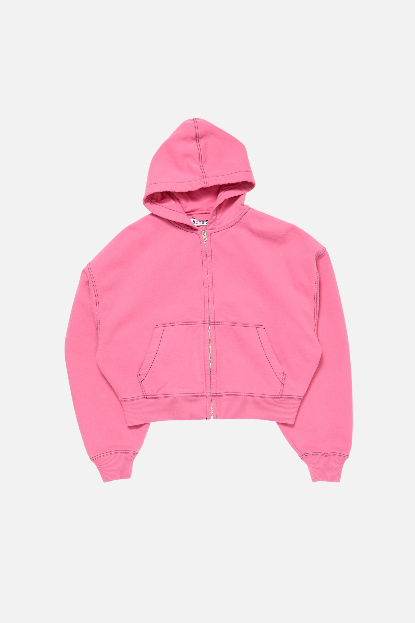 Hooded zip-up sweater Product Image