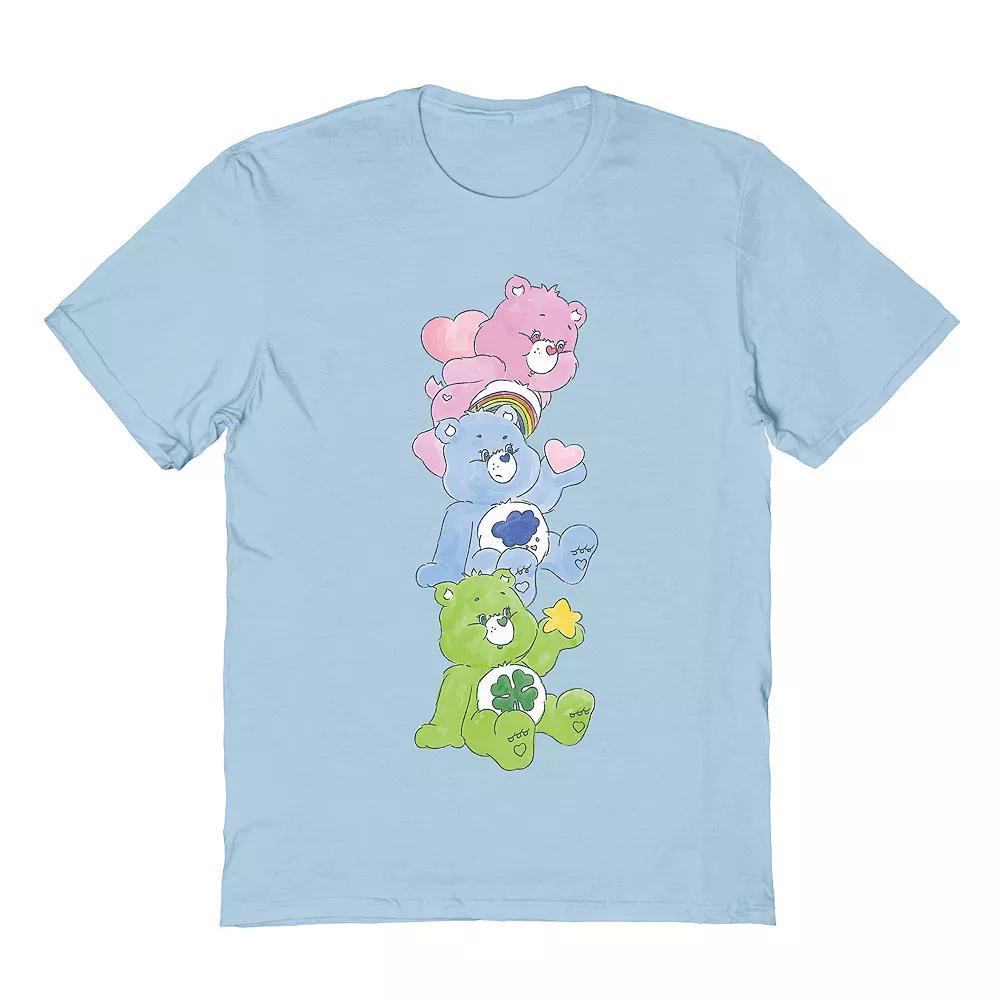 Men's Care Bear T-Shirt, Size: Medium, Blue Product Image