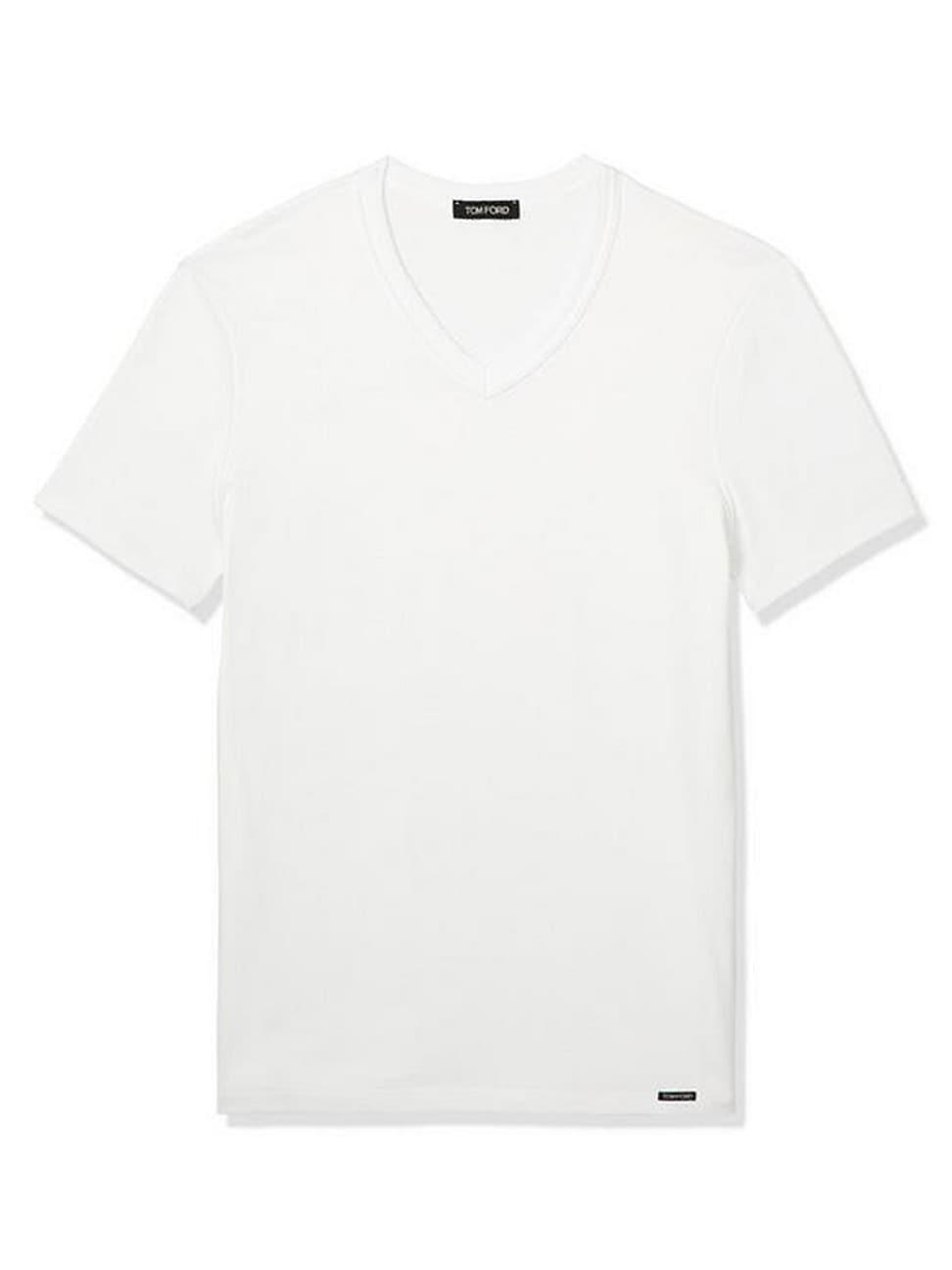 Mens Cotton Stretch Jersey T-shirt Product Image