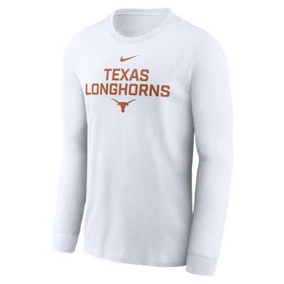 Texas Sideline Nike Men's Dri-FIT College Long-Sleeve T-Shirt Product Image