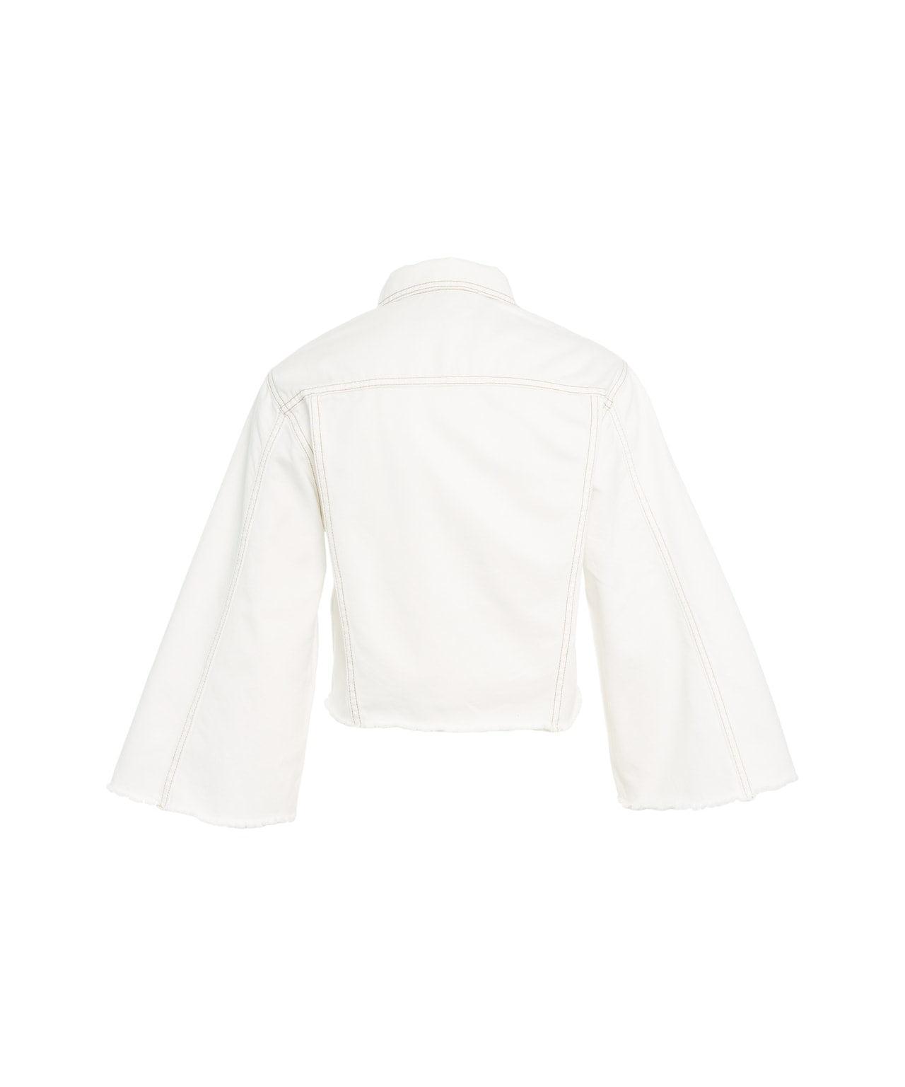 Cropped denim jacket Product Image