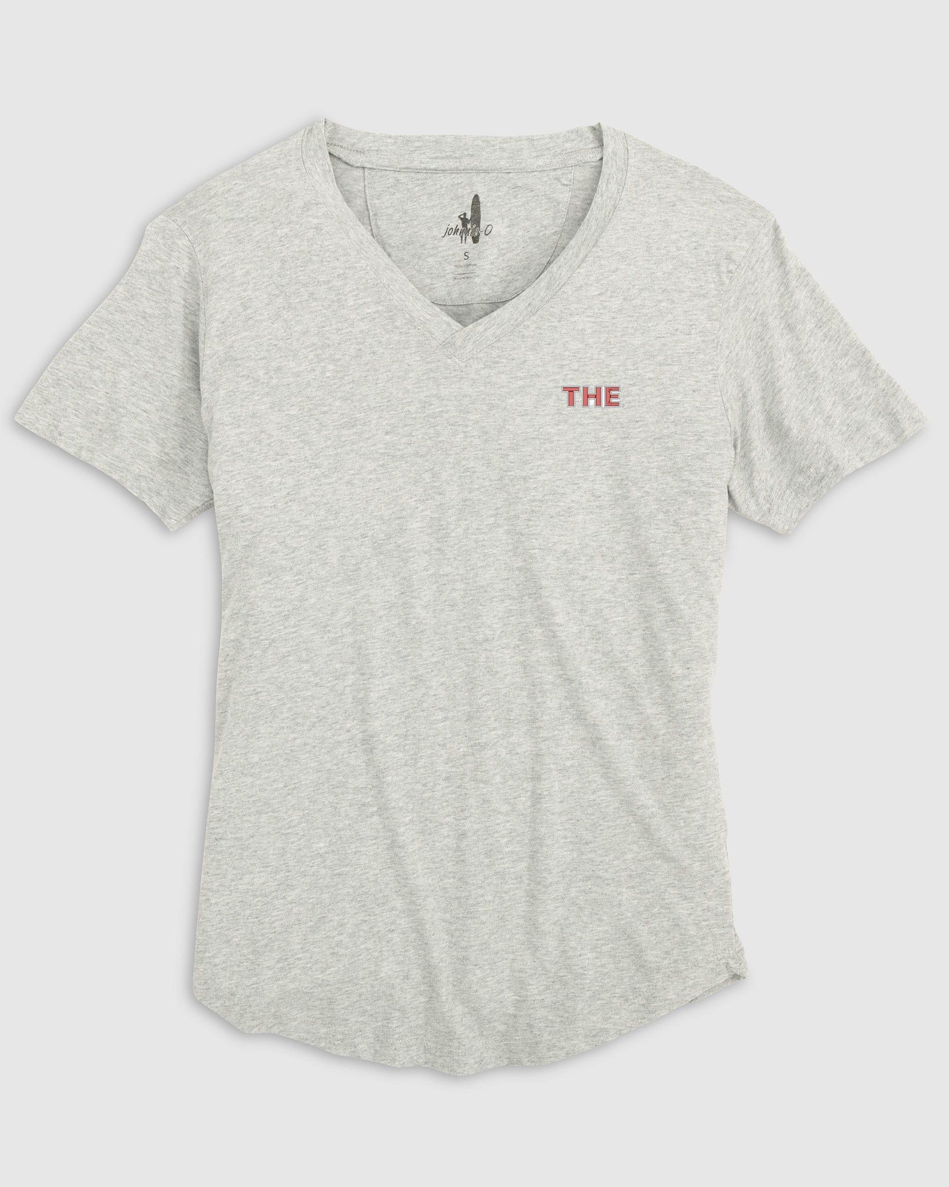 Women's Ohio State Merediths V-Neck T-Shirt - The Logo Female Product Image