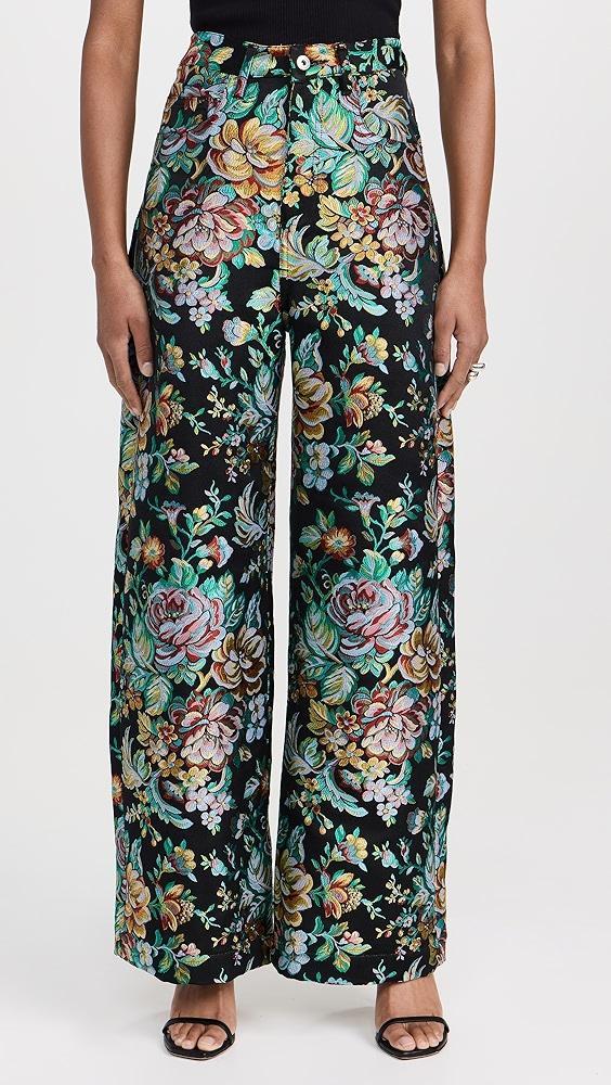 Marques Almeida Brocade Boyfriend Trousers | Shopbop Product Image