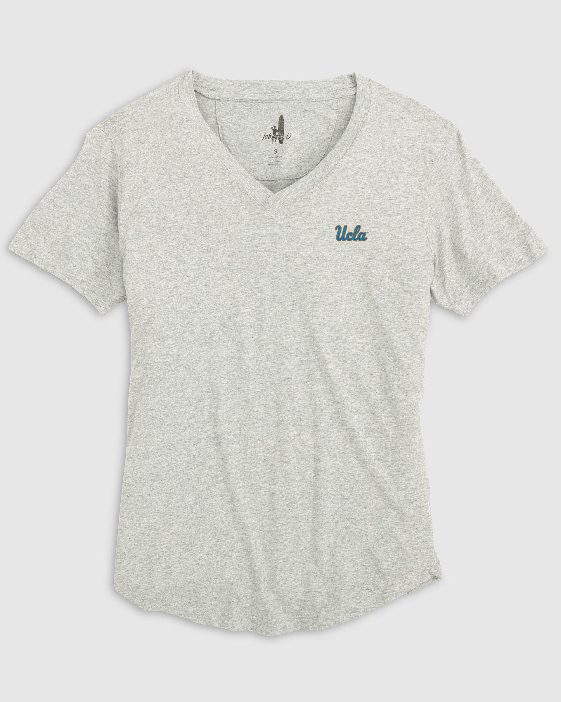 Women's Michigan Merediths V-Neck T-Shirt - Vault Logo Female Product Image