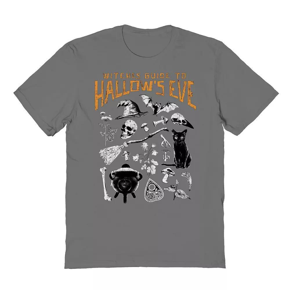 Men's Hallows Eve Guide Halloween Graphic Tee, Adult Unisex,  Product Image