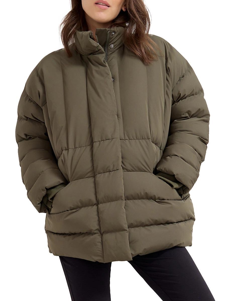 Womens The Maternity Mother Puffer Jacket Product Image