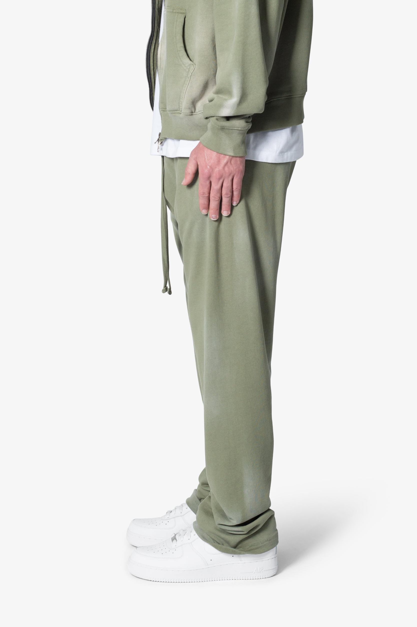 Faded Relaxed Every Day Sweatpants - Washed Olive Product Image