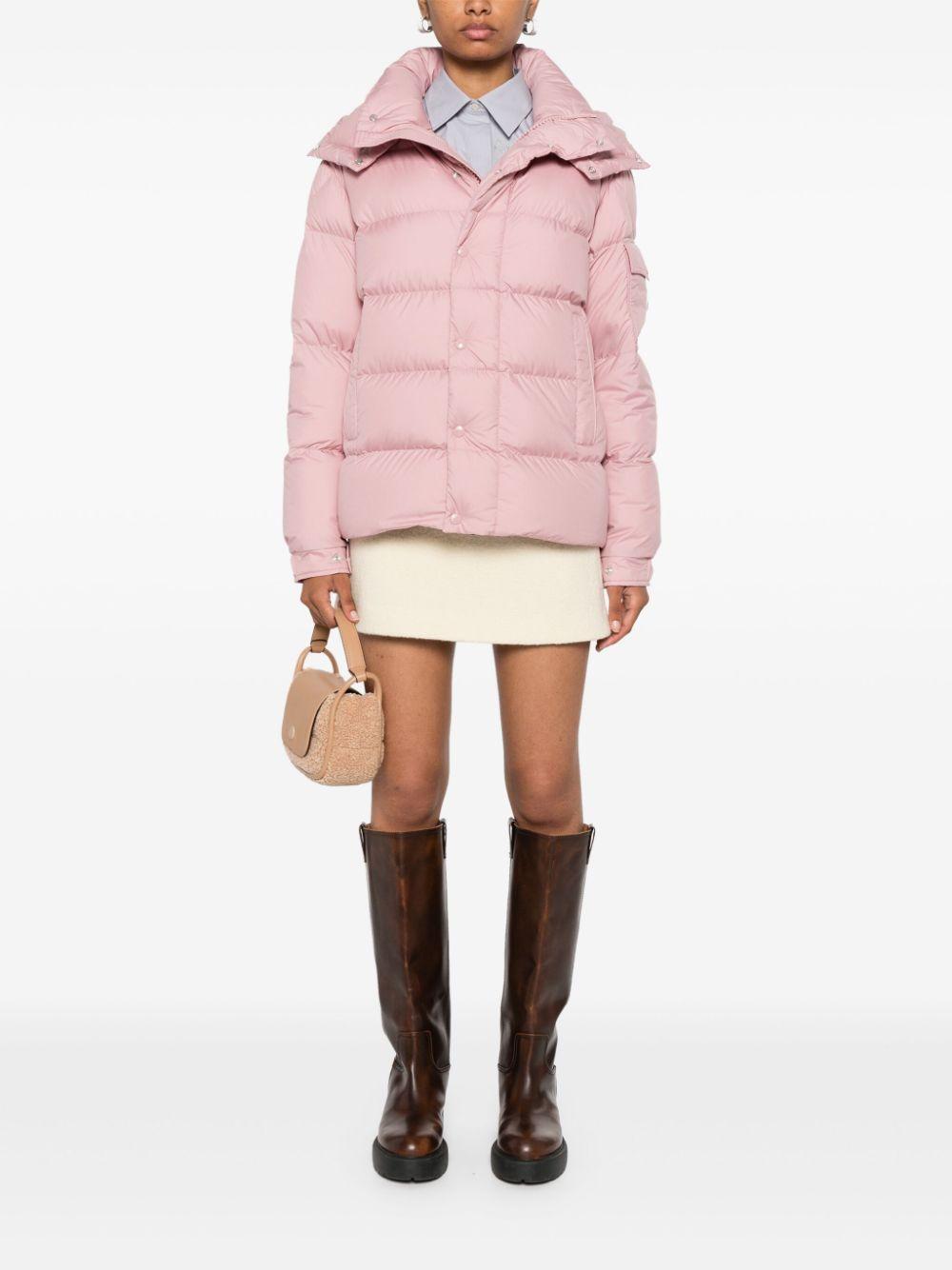 MONCLER Maya 70 Micro Matte Puffer Jacket In Pink Product Image