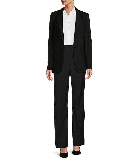 Antonio Melani Oaklynn Wool Notch Lapel Elastic Sleeve Coordinating Blazer Product Image