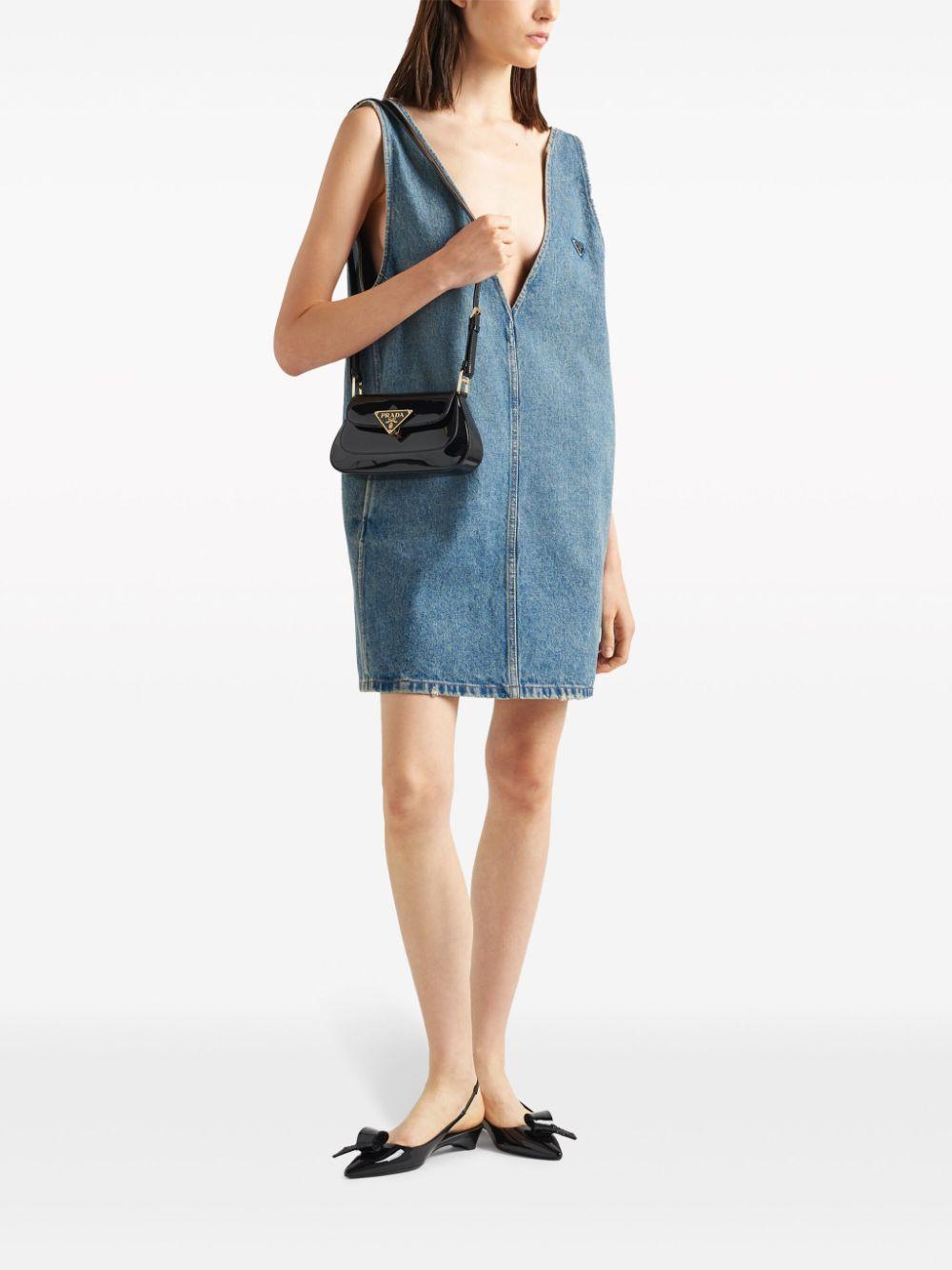 Denim Dress In Blue Product Image