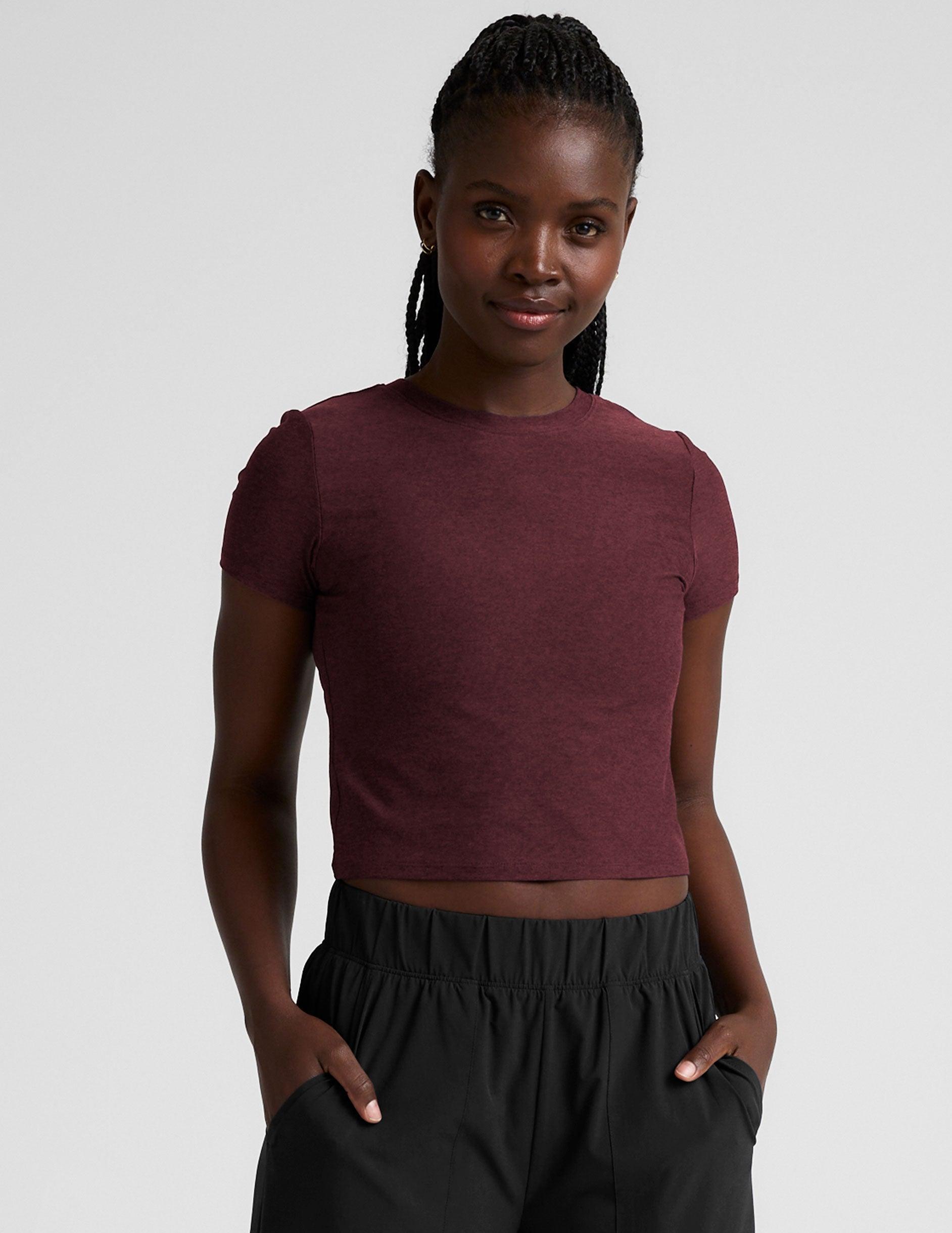 Featherweight Cropped Tee Product Image