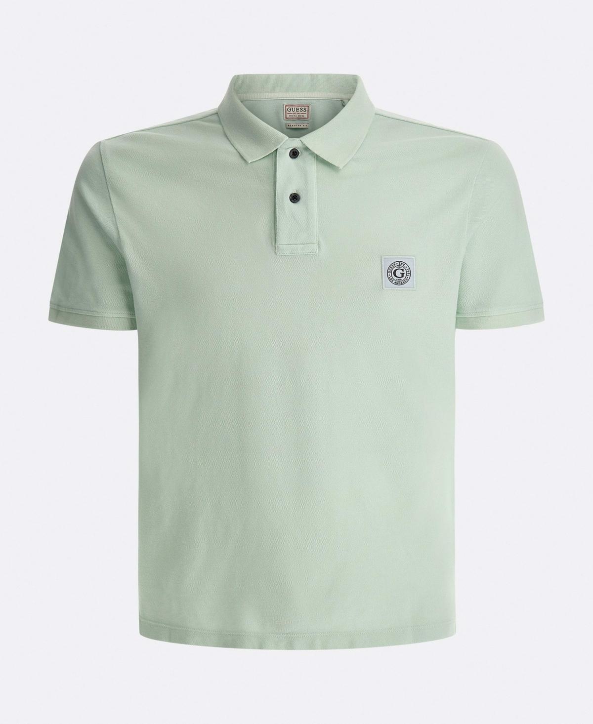 Mens Washed Polo Shirt Product Image