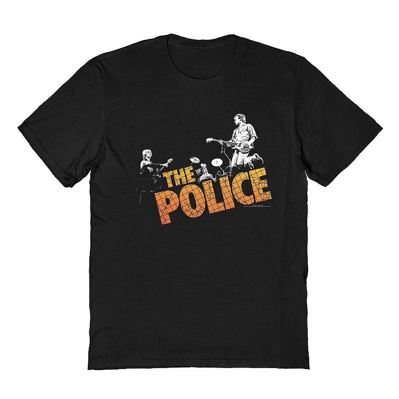 Men's The Police Tee, Size: Small, Black Product Image