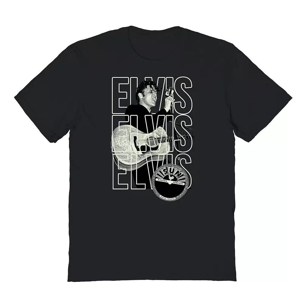 Men's Elvis Graphic Tee, Size: XL, Black Product Image