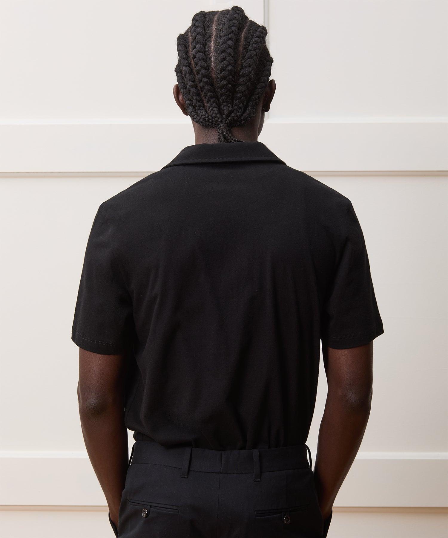 Made in L.A. Jersey Full-Placket Polo Product Image