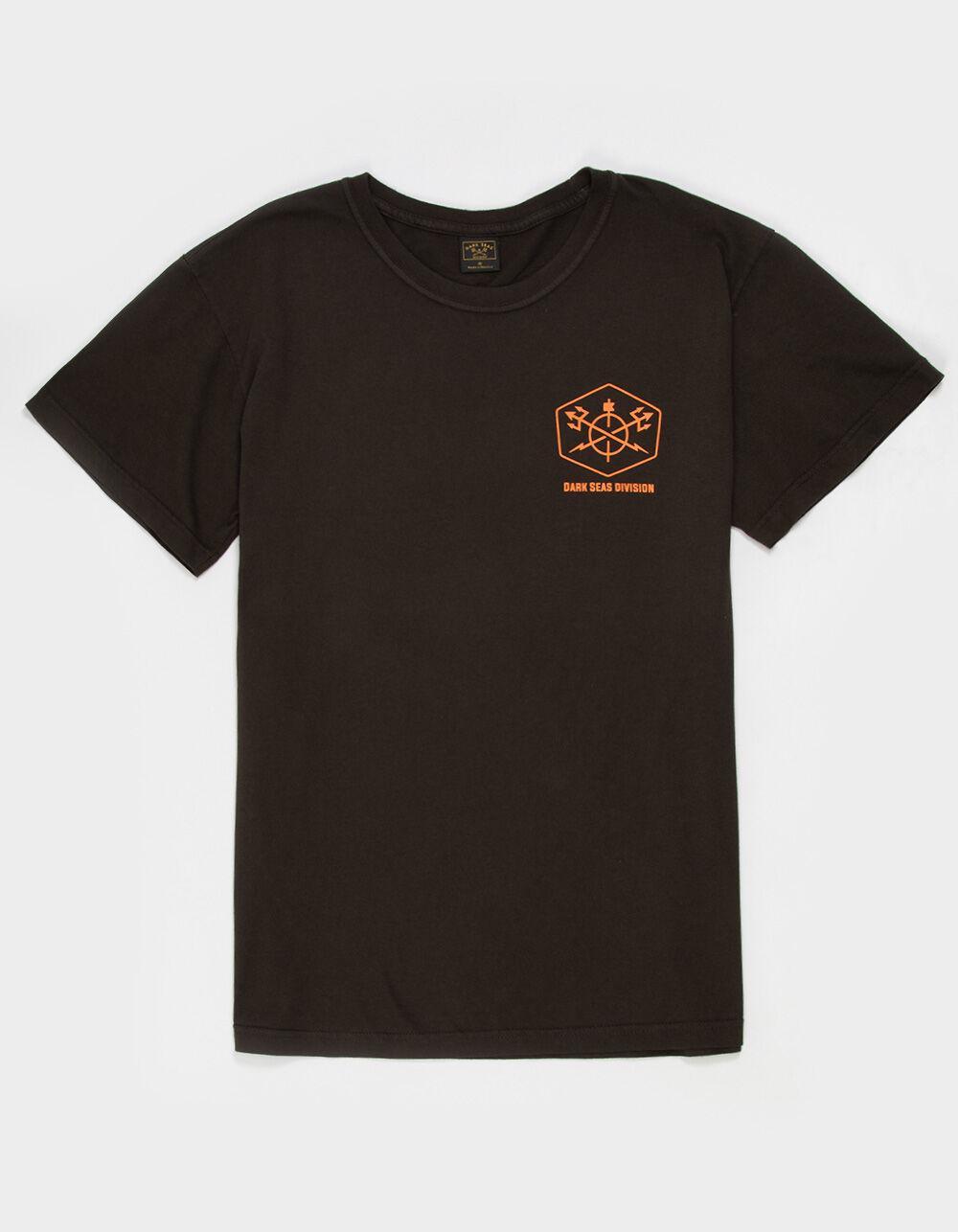 DARK SEAS Solid Oak Mens Tee - BLACK Product Image