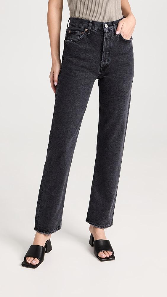 AGOLDE 90s Pinch Waist High Rise Straight Jeans | Shopbop Product Image