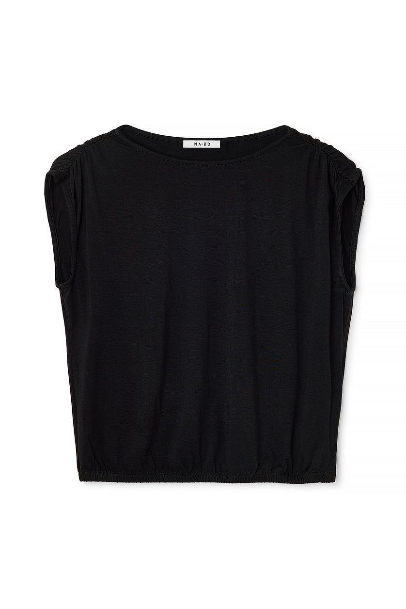 Draped Jersey Top Product Image