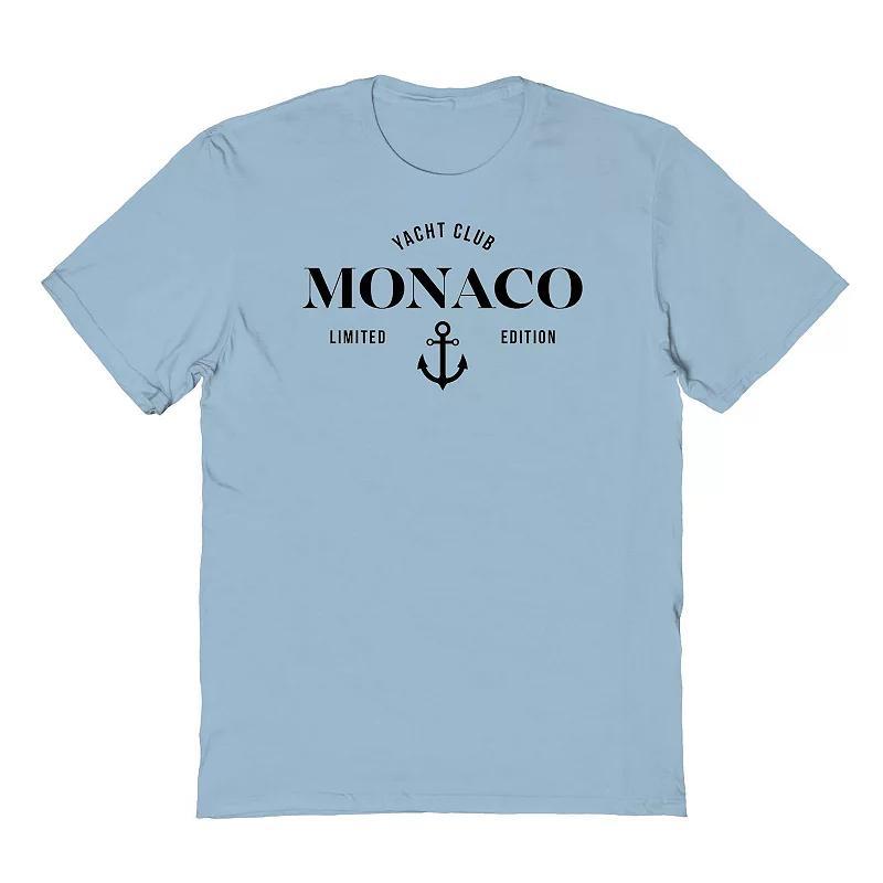 Mens COLAB89 by Threadless Monaco Outdoor Travel Fathers Day Graphic Tee Product Image