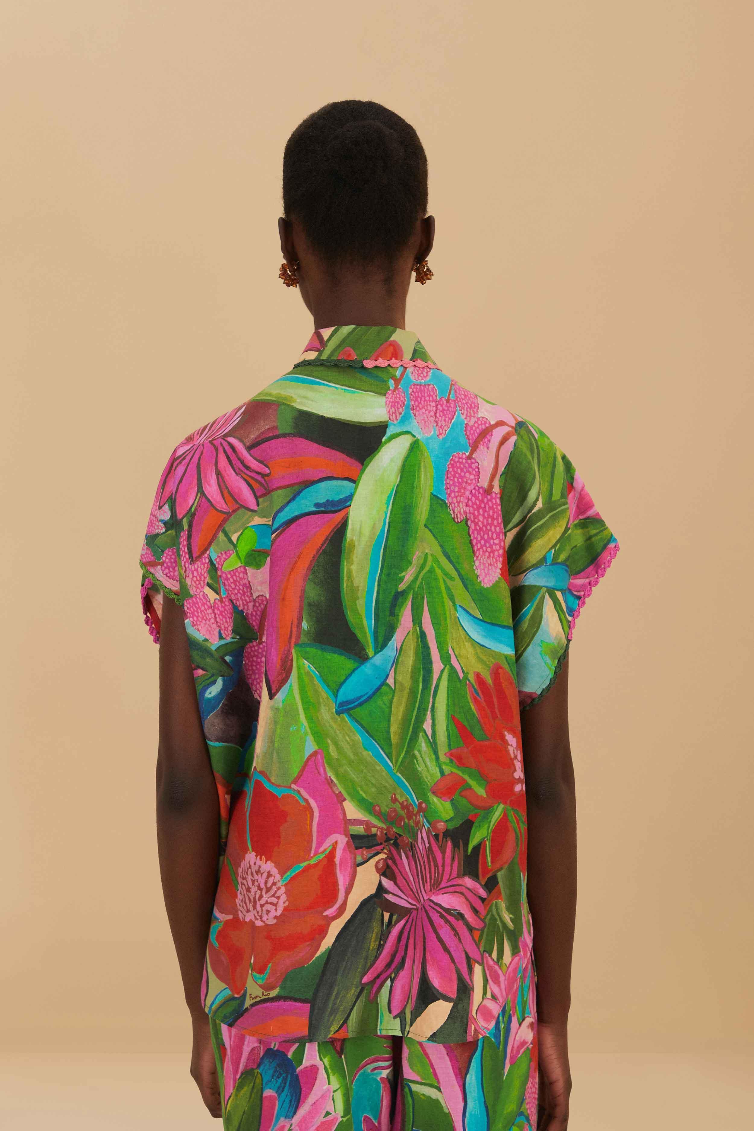 Jardin De Reve Shirt, JARDIN DE REVE MULTICOLOR / M Product Image