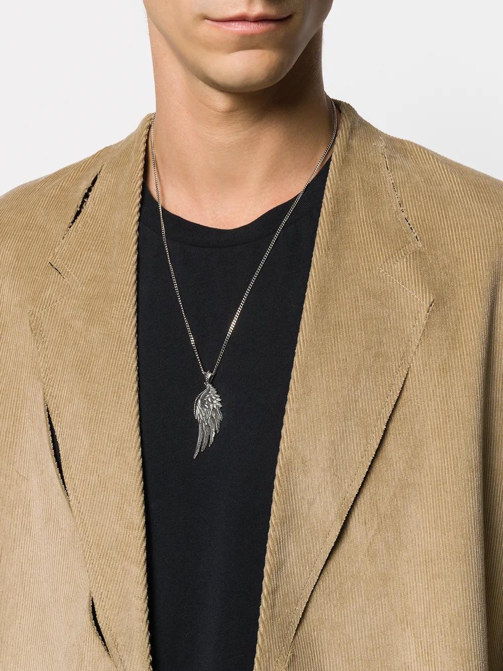 EMANUELE BICOCCHI Wing Necklace In Silver Product Image