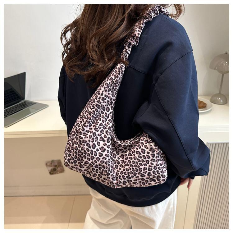 Leopard Print Shoulder Bag Product Image