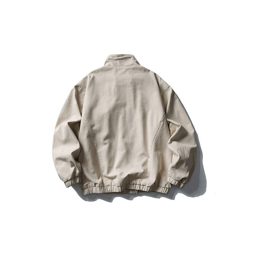 Stand-Collar Overfit Jacket Product Image