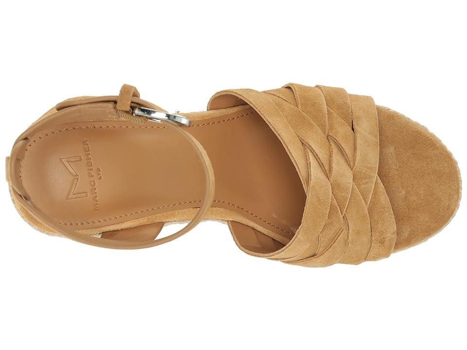 Marc Fisher LTD Oaten (Medium Natural Suede 1) Women's Sandals Product Image