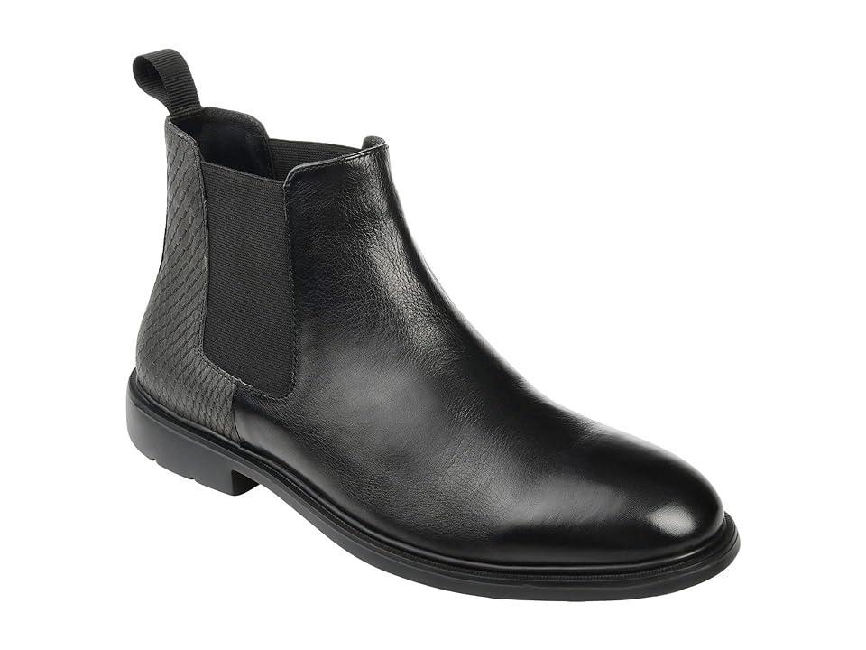 Thomas & Vine Oswald Mens Leather Chelsea Boots Red Product Image