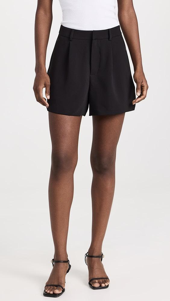 Good American Luxe Suiting Trouser Shorts | Shopbop Product Image