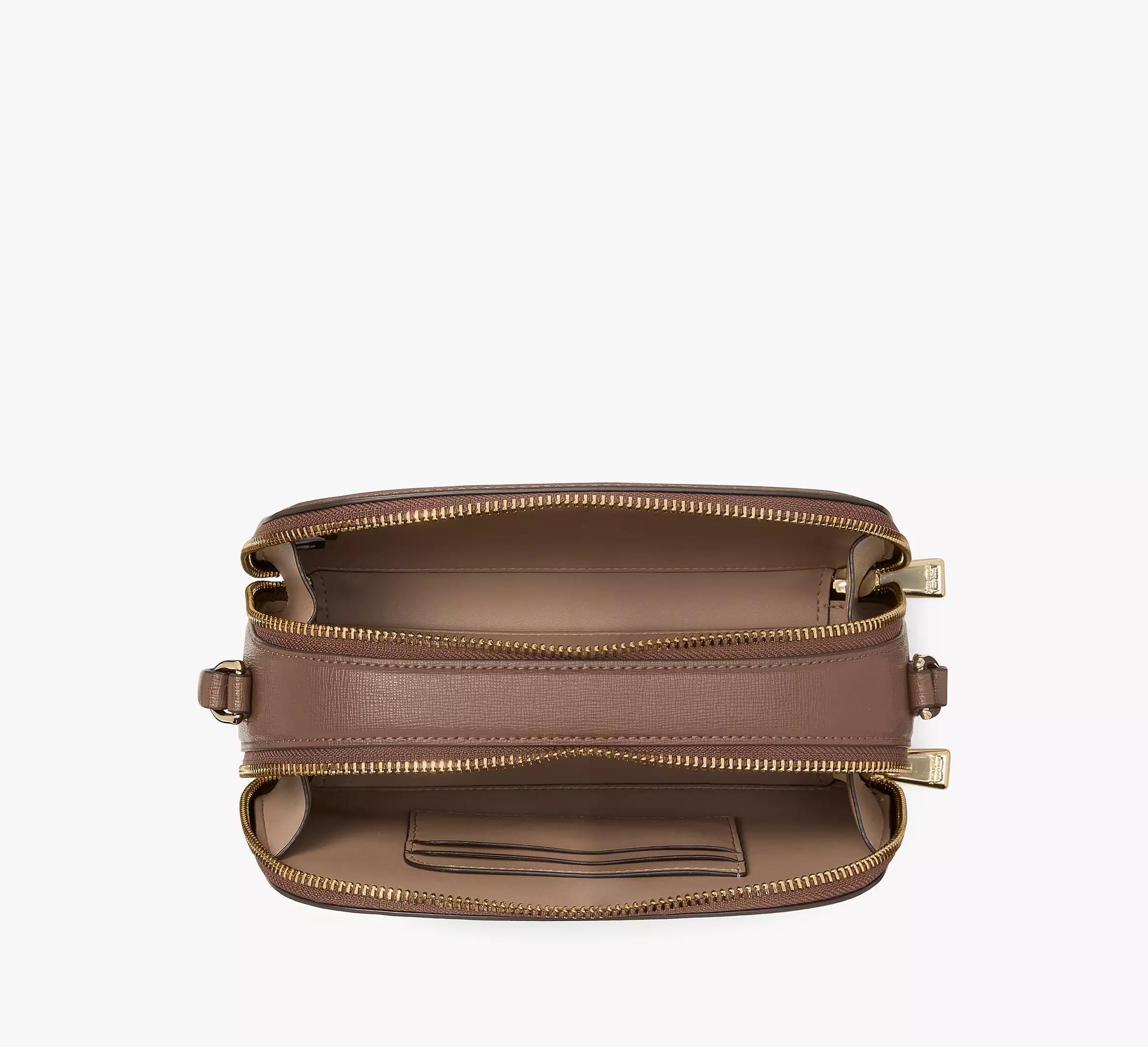 Devin Double Zip Dome Crossbody Product Image