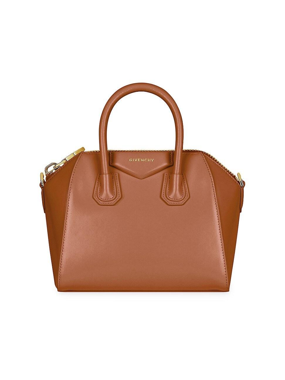 Womens Mini Antigona Bag in Box Leather Product Image