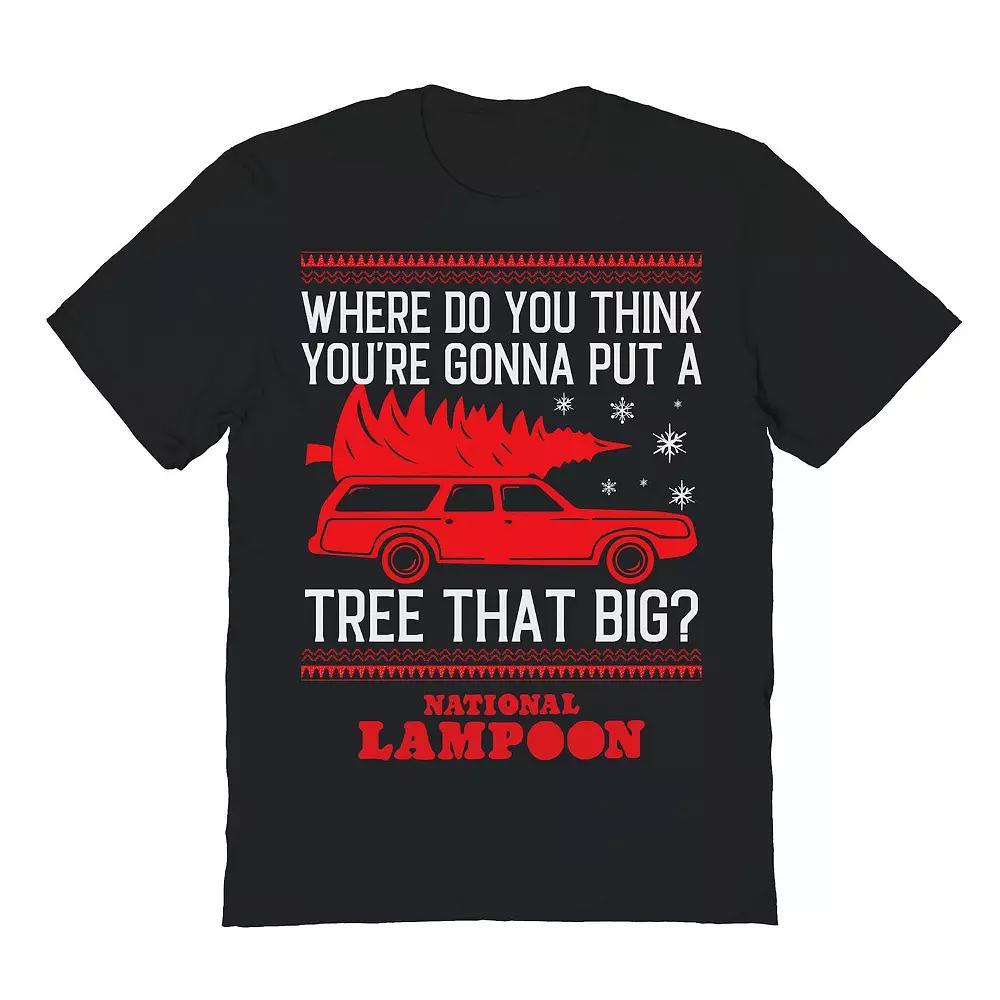 Men's Big Tree National Lampoon's Christmas Vacation Graphic Tee,  Product Image