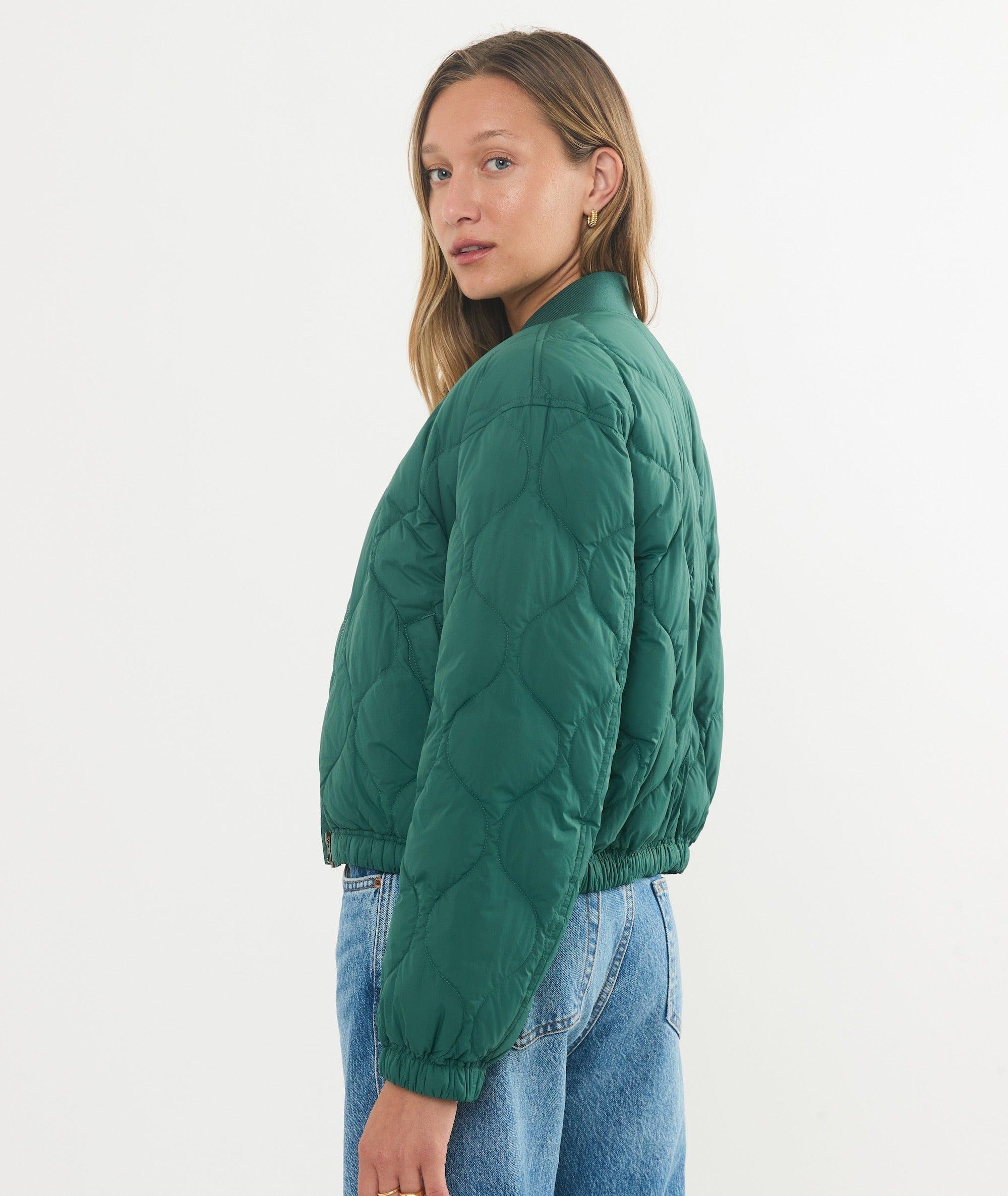 Avalon Lightweight Quilted Bomber Product Image