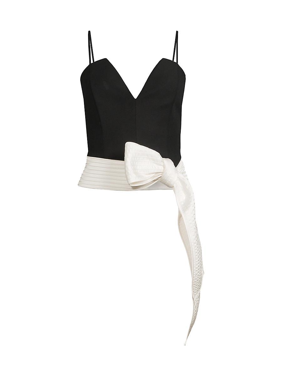 Womens Chance Bow Bustier Top Product Image