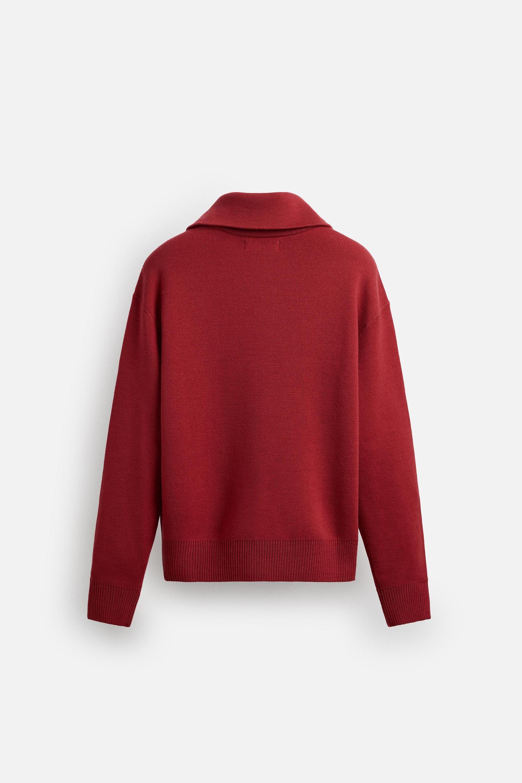 LIMITED EDITION ZIP NECK SWEATER Product Image