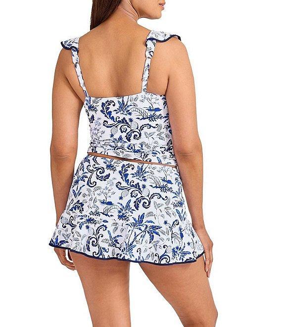 Tommy Bahama Terrazzo Tile High Waist Skirt Swim Bottom Product Image