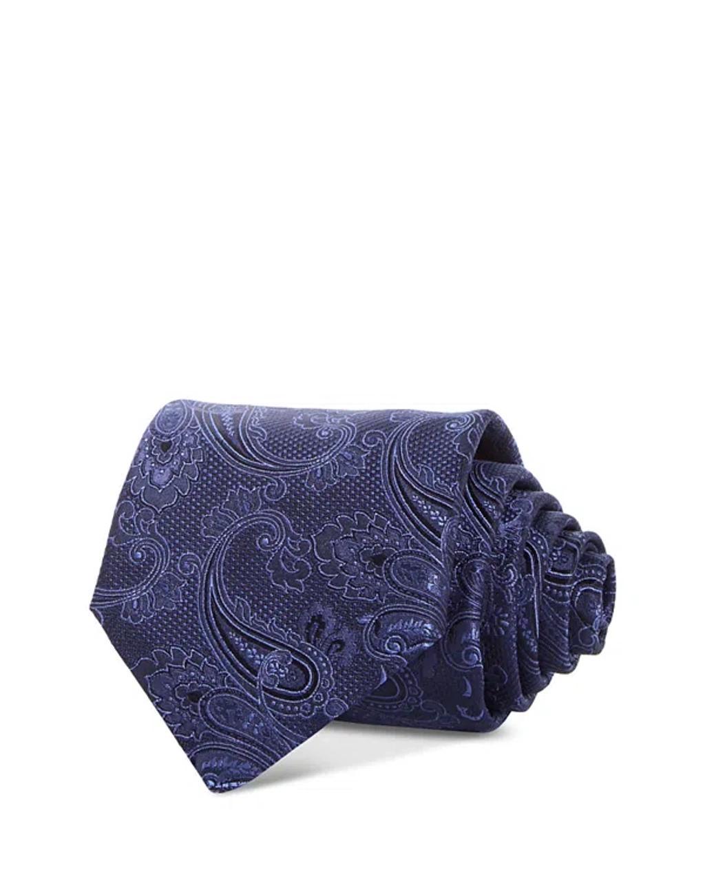 CANALI Silk Classic Paisley Tie In Blue Product Image