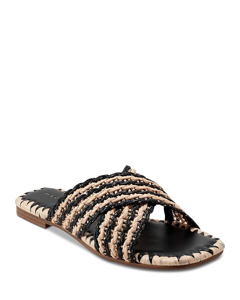 Marc Fisher Ltd. Womens Nylie Square Toe Flat Sandals Product Image