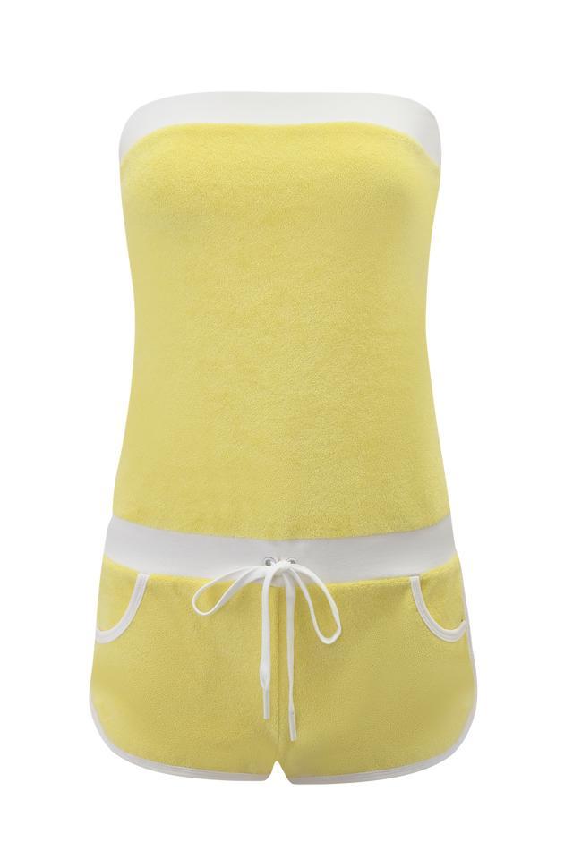 GOLDIE ROMPER - YELLOW Product Image
