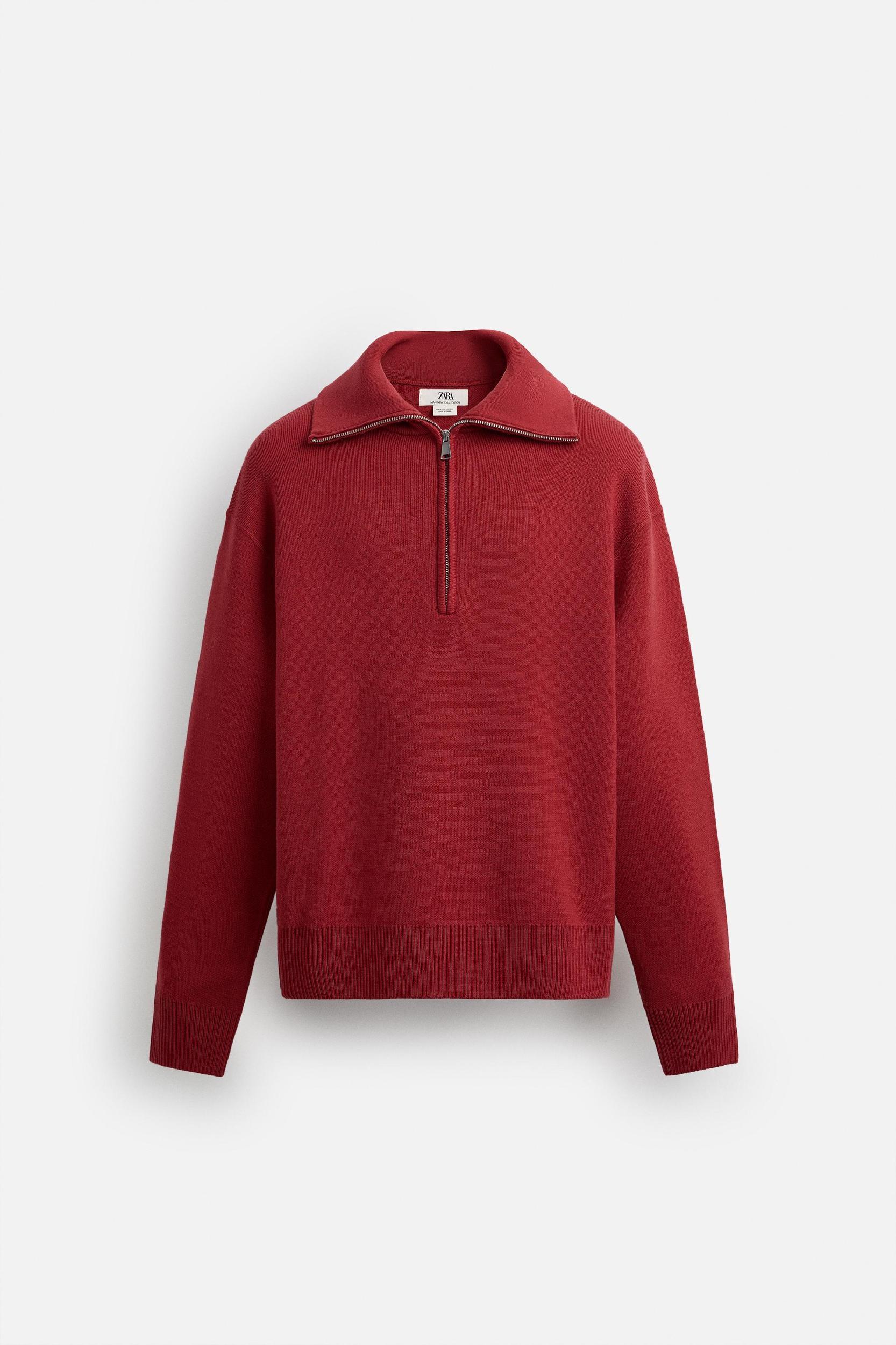 LIMITED EDITION ZIP NECK SWEATER Product Image