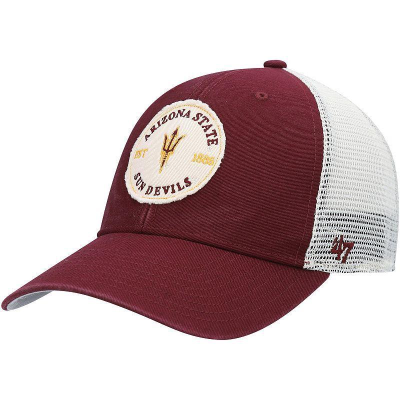 Mens 47 Maroon Arizona State Sun Devils Howell MVP Trucker Snapback Hat Product Image