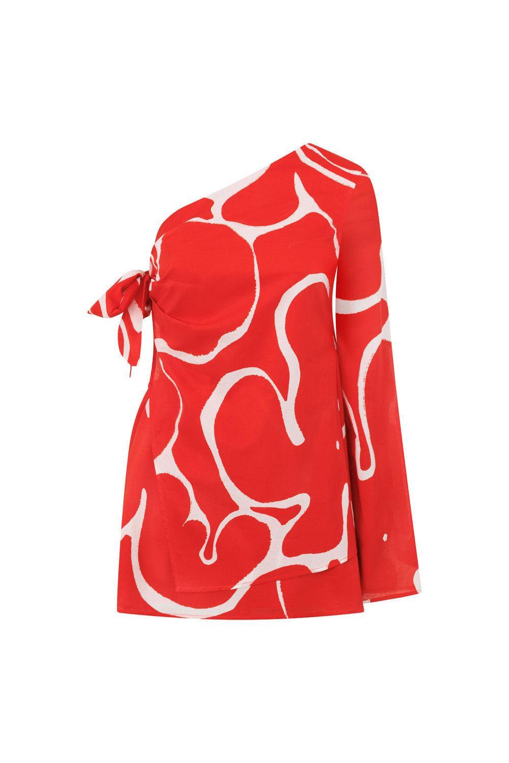 Ari Dress - Evoke Red Product Image